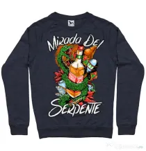 Bluza ADLER barbat Mirada Del Serpiente Denim inchis