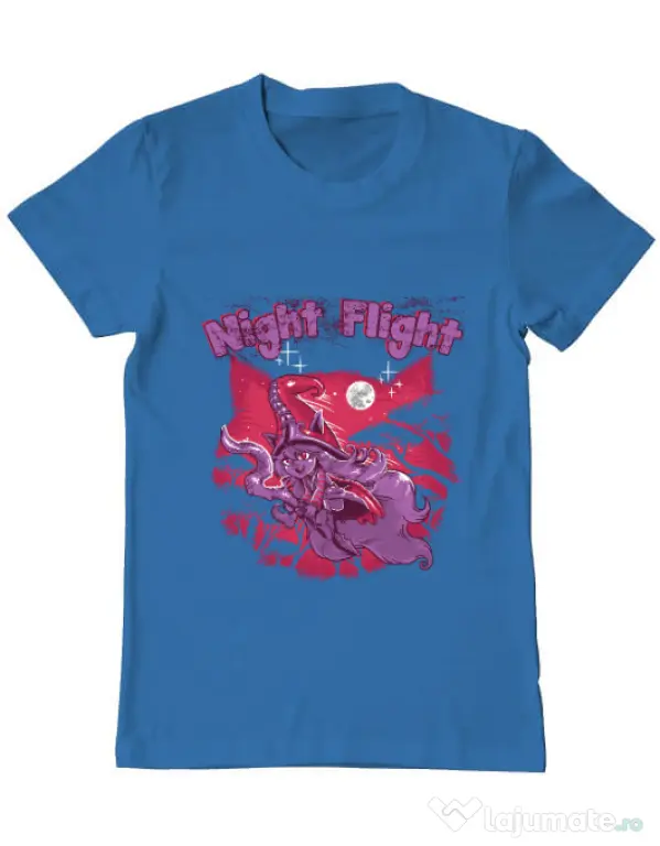 Tricou ADLER barbat Night flight Albastru azuriu