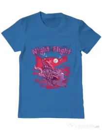 Tricou ADLER barbat Night flight Albastru azuriu