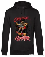 Hoodie barbat cu gluga Original hipster Negru