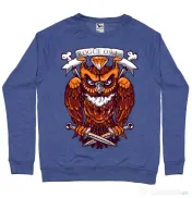 Bluza ADLER barbat Rogue owl Albastru melanj