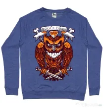 Bluza ADLER barbat Rogue owl Albastru melanj
