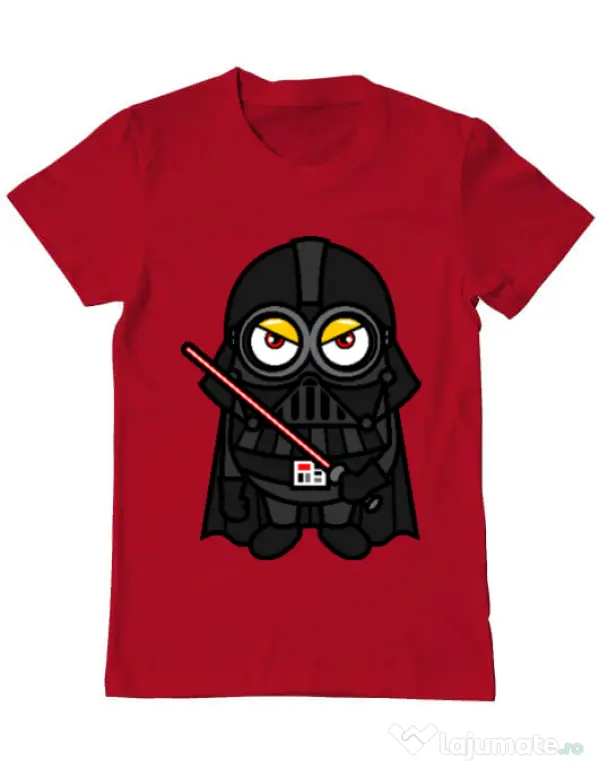 Tricou ADLER barbat Vader minion Rosu