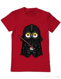 Tricou ADLER barbat Vader minion Rosu