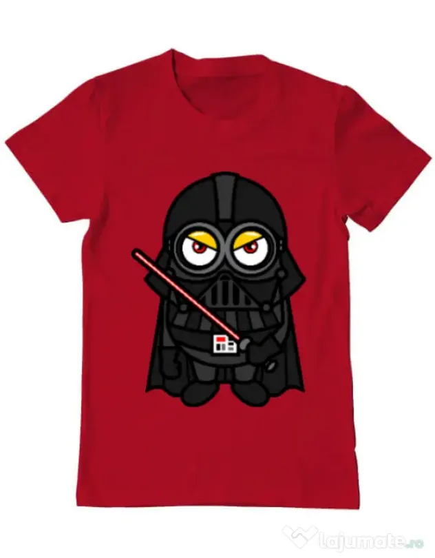 Tricou ADLER barbat Vader minion Rosu