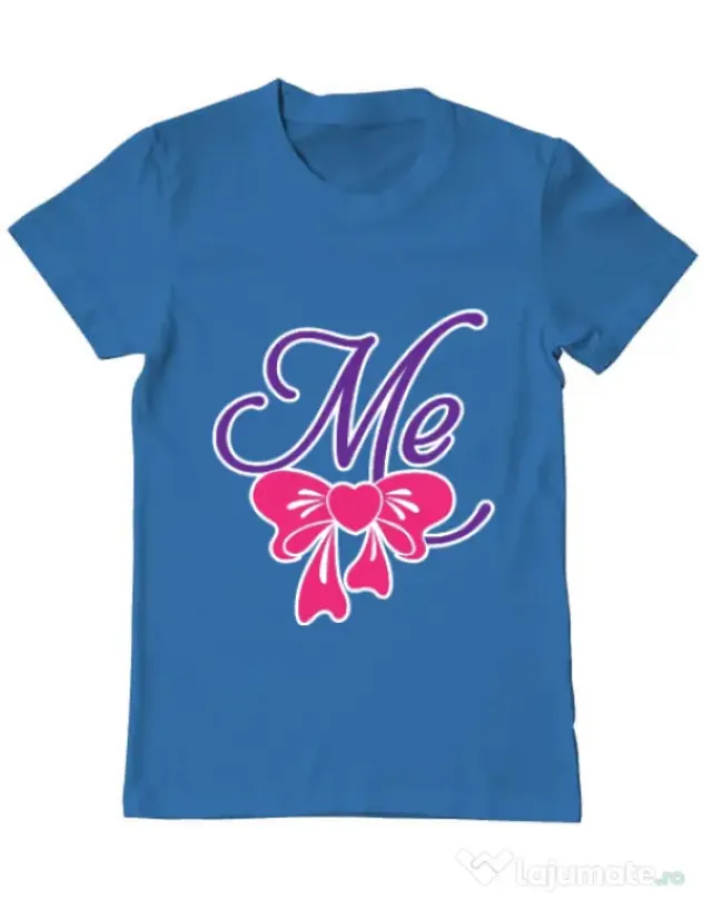 Tricou ADLER barbat Me Albastru azuriu