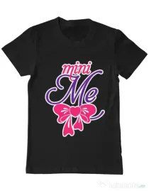 Tricou ADLER barbat Mini me Negru