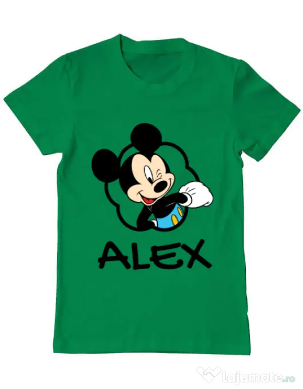 Tricou ADLER barbat Mouse son Verde mediu