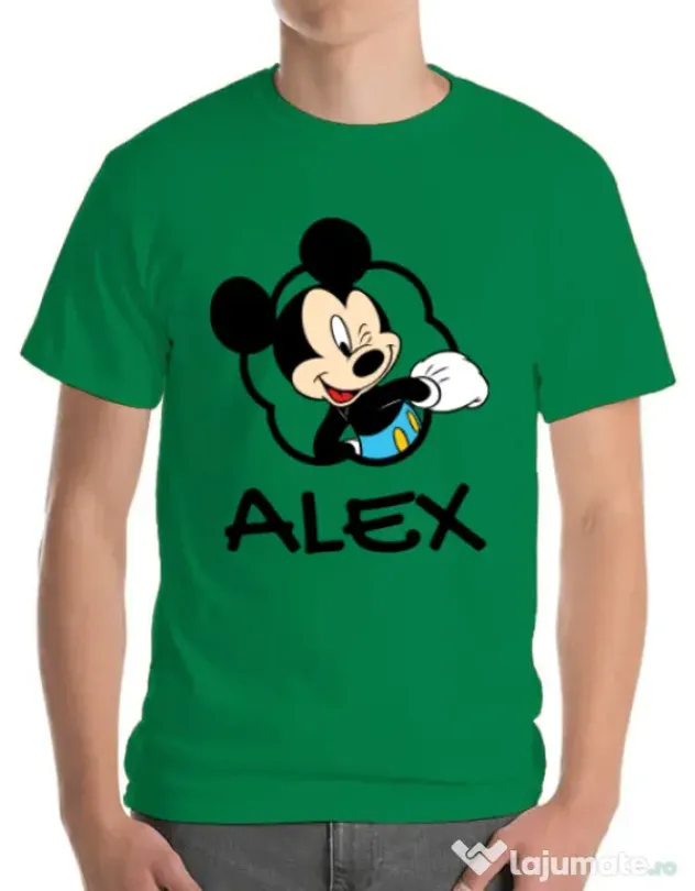 Tricou ADLER barbat Mouse son Verde mediu