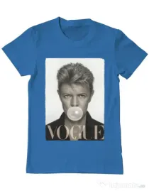 Tricou ADLER barbat Bowie Albastru azuriu