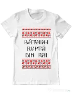 Tricou ADLER barbat Bataia e rupta din rai Alb