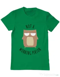 Tricou ADLER barbat Morning owl Verde mediu