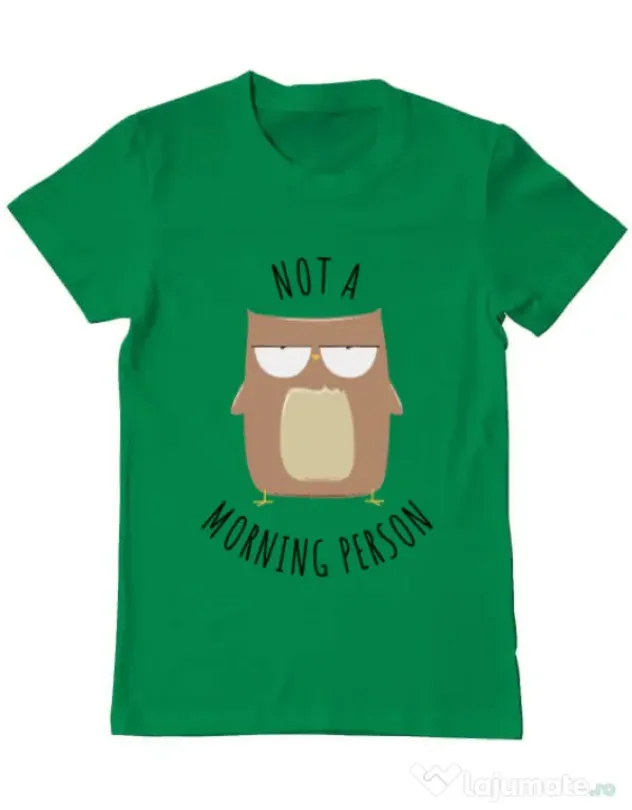 Tricou ADLER barbat Morning owl Verde mediu