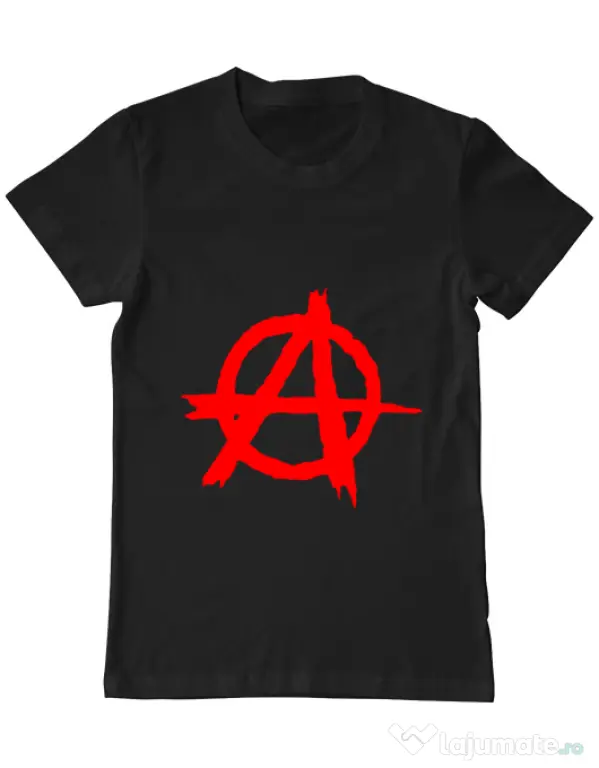Tricou ADLER barbat Anarchy Negru