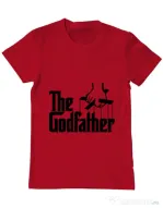 Tricou ADLER barbat The godfather Rosu