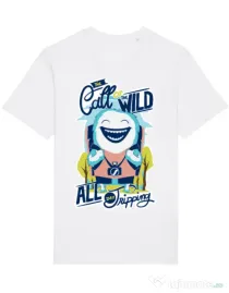 Tricou STANLEY STELLA barbat Call of the wild Alb