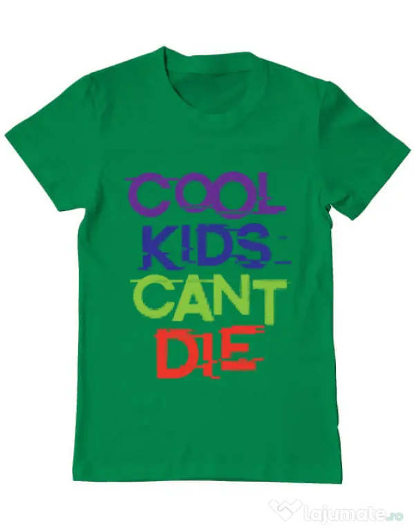 Tricou ADLER barbat Cool kids Verde mediu