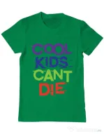 Tricou ADLER barbat Cool kids Verde mediu