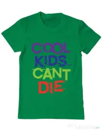 Tricou ADLER barbat Cool kids Verde mediu