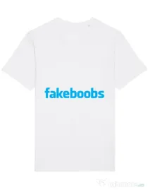 Tricou STANLEY STELLA barbat Fakeboobs Alb