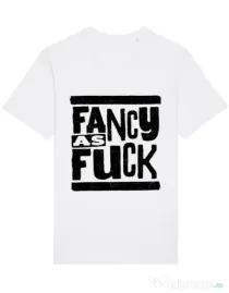 Tricou STANLEY STELLA barbat Fancy as fuck Alb