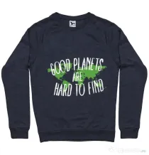Bluza ADLER barbat Good planets Denim inchis