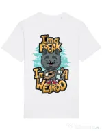 Tricou STANLEY STELLA barbat I am a freak Alb