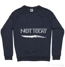 Bluza ADLER barbat Not today Denim inchis