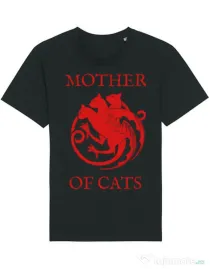 Tricou STANLEY STELLA barbat Mother of cats Negru