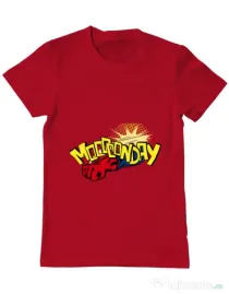 Tricou ADLER barbat Mooonday Rosu