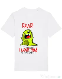 Tricou STANLEY STELLA barbat Rawr Alb