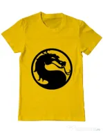 Tricou ADLER barbat Kombat time Galben