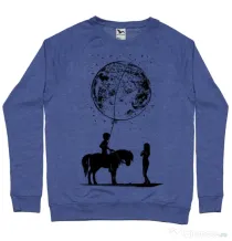 Bluza ADLER barbat Din alta lume Albastru melanj