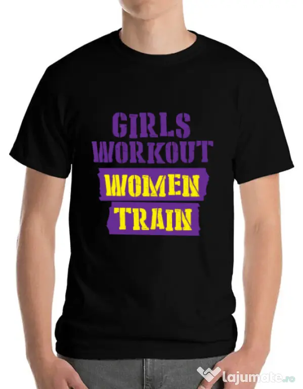 Tricou ADLER barbat Women train Negru