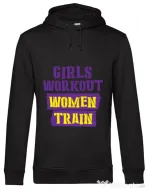 Hoodie barbat cu gluga Women train Negru