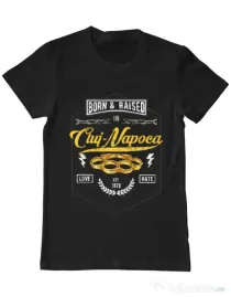 Tricou ADLER barbat Cluj Napoca Negru