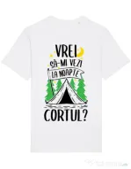 Tricou STANLEY STELLA barbat Vrei sa-mi vezi la noapte cortul? Alb
