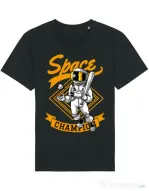 Tricou STANLEY STELLA barbat Space champion Negru