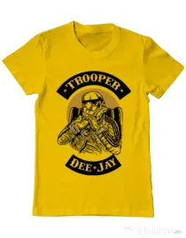 Tricou ADLER barbat Trooper Dee Jay Galben