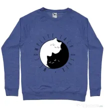 Bluza ADLER barbat We complete each other Albastru melanj