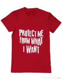 Tricou ADLER barbat Protect me Rosu