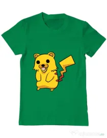 Tricou ADLER barbat Pika Pika Verde mediu