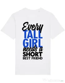 Tricou STANLEY STELLA barbat Tall girl Alb