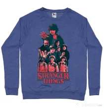 Bluza ADLER barbat Stranger team Albastru melanj