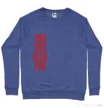 Bluza ADLER barbat Bad girls Albastru melanj