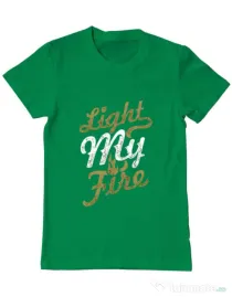 Tricou ADLER barbat Light My Fire Verde mediu