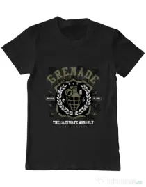 Tricou ADLER barbat Grenade Negru