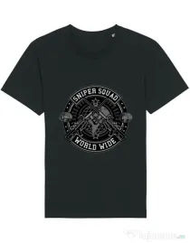Tricou STANLEY STELLA barbat Sniper Squad Negru