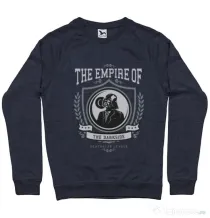 Bluza ADLER barbat The Empire of Darkside Denim inchis