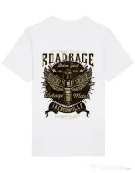 Tricou STANLEY STELLA barbat Road Rage Alb